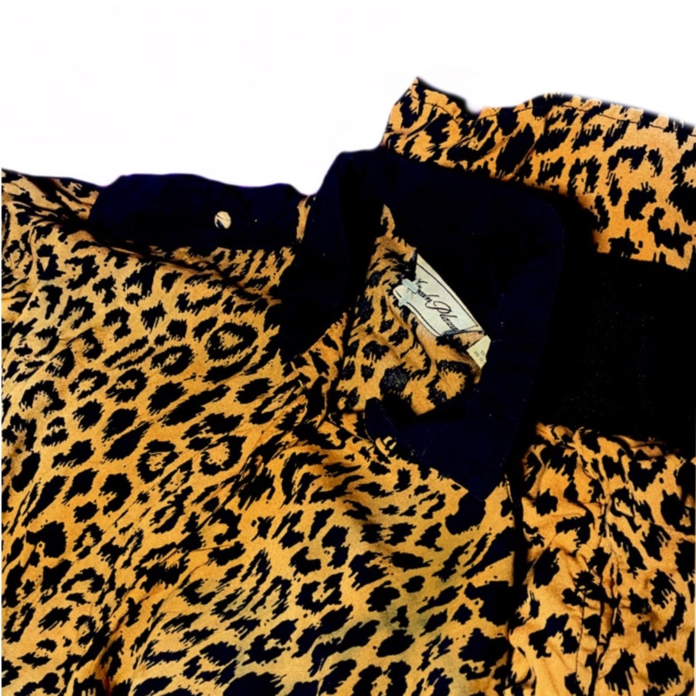 Vintage 🐆 leopard 🐆 set!